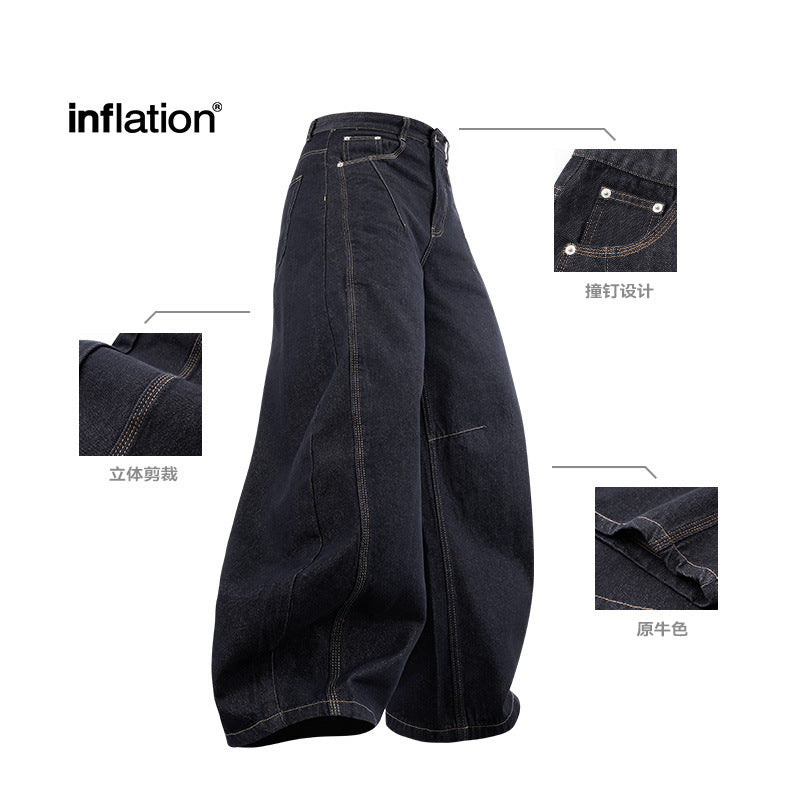 Inflation American Street Wide Leg Scimitar Jeans