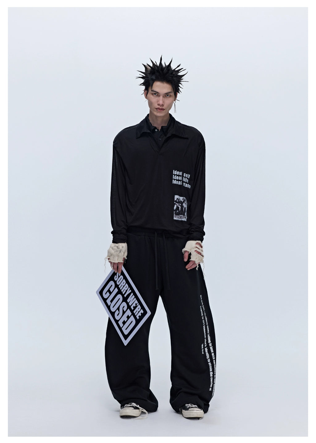 SGW "comfort zone" scimitar silhouette sweatpants