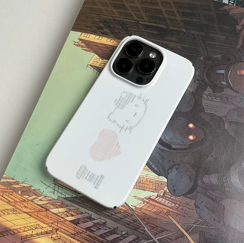 PBCASE I Love Cats Cute Cartoon Apple Phone Case