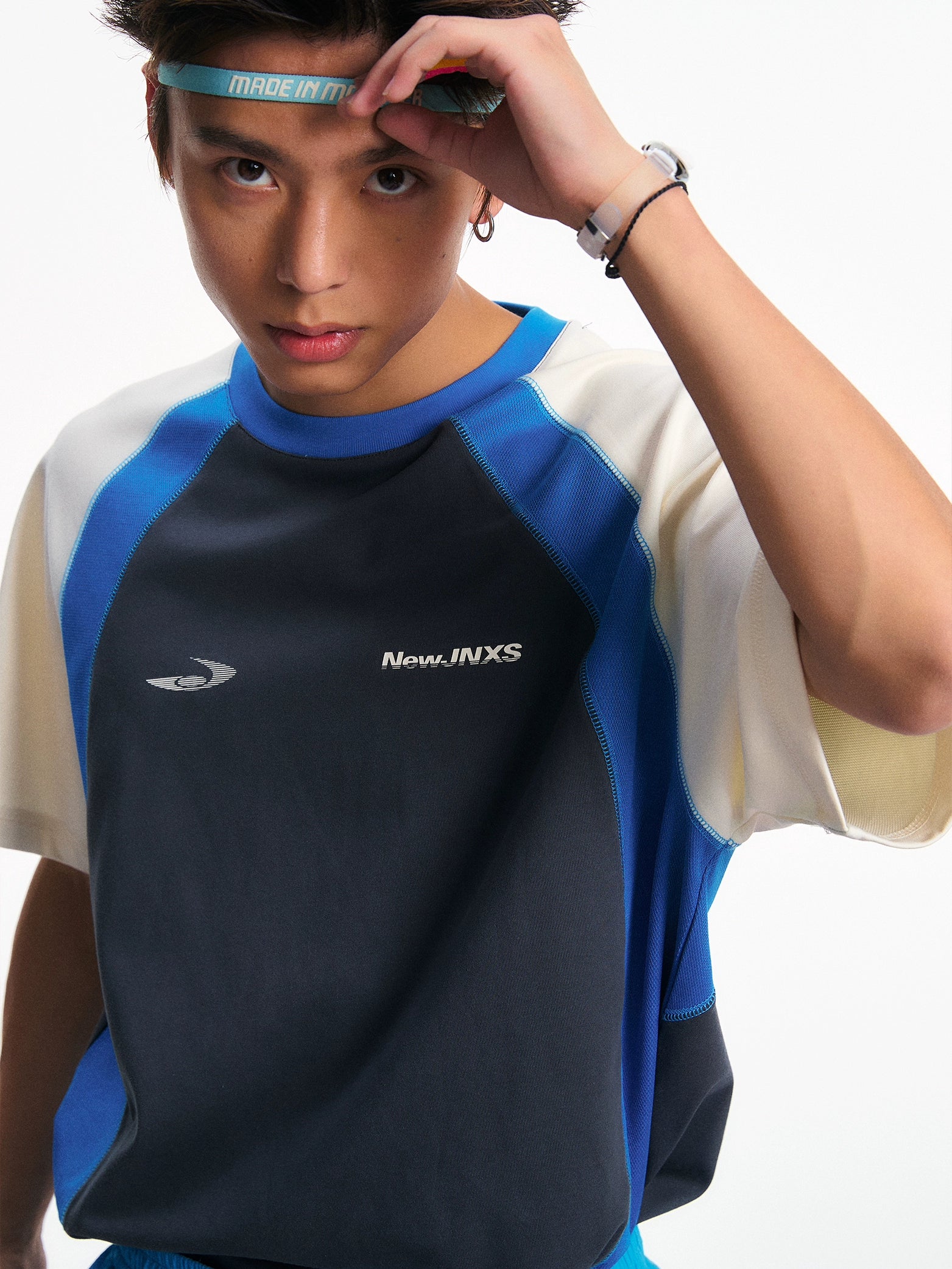 NewJNXS Quick Drying Shoulder Tee