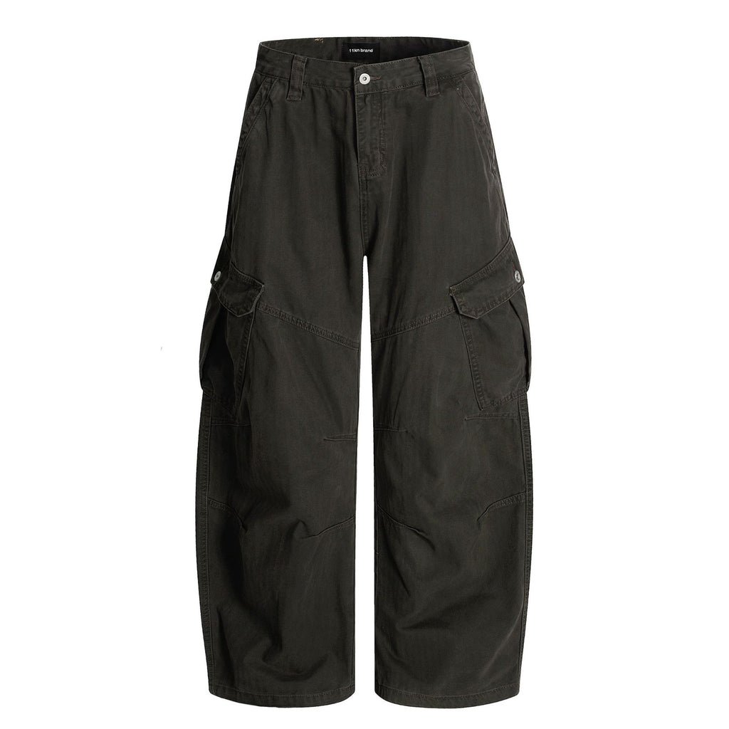 11KN Retro Slim Loose Versatile Scimitar Pants