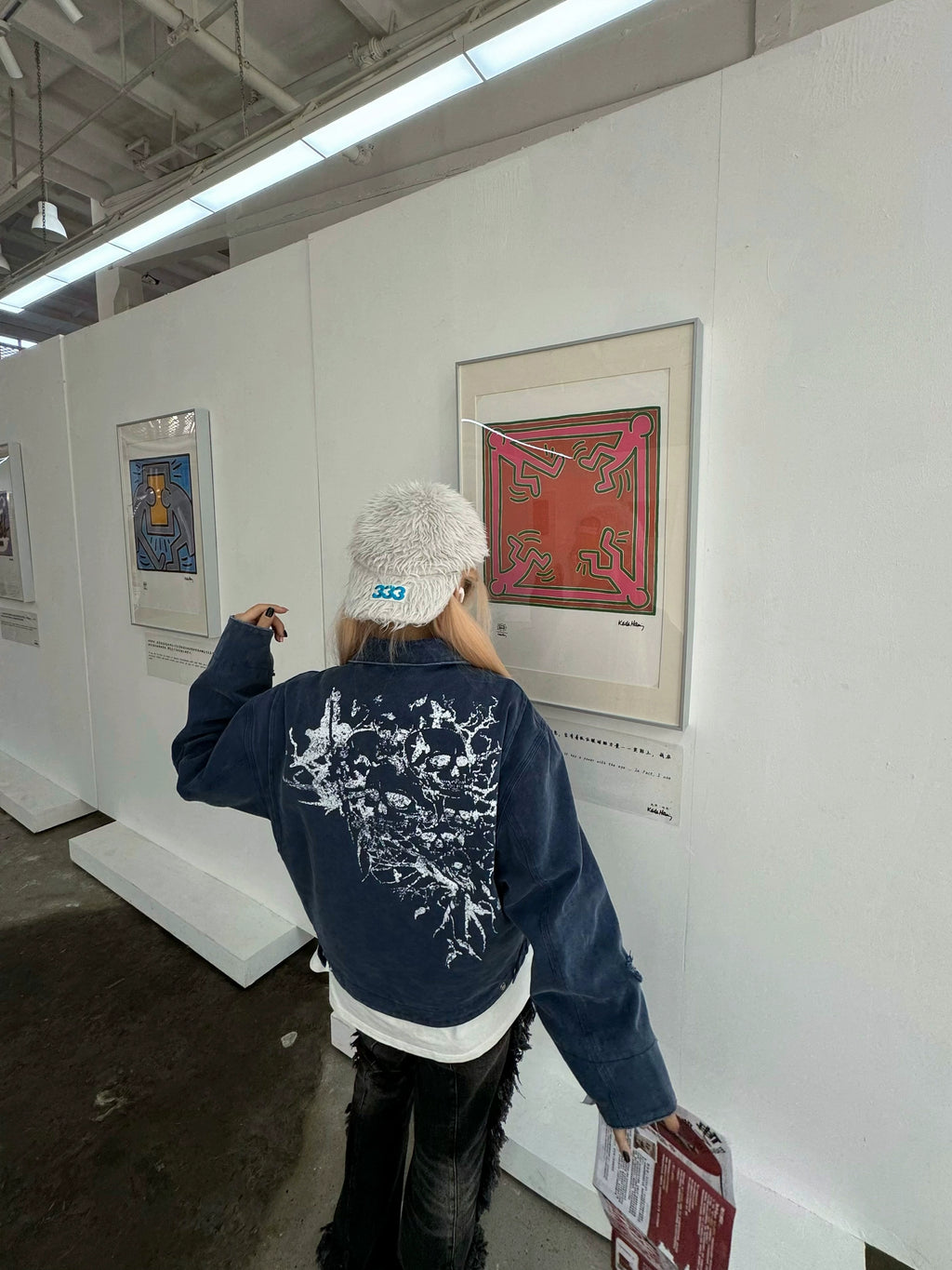 Human Skull Print Jacket