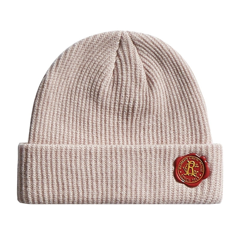 Remedy Badge Guochao wool hat