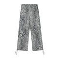 Nariele Leopard Design Spice Girls Casual Straight Pants