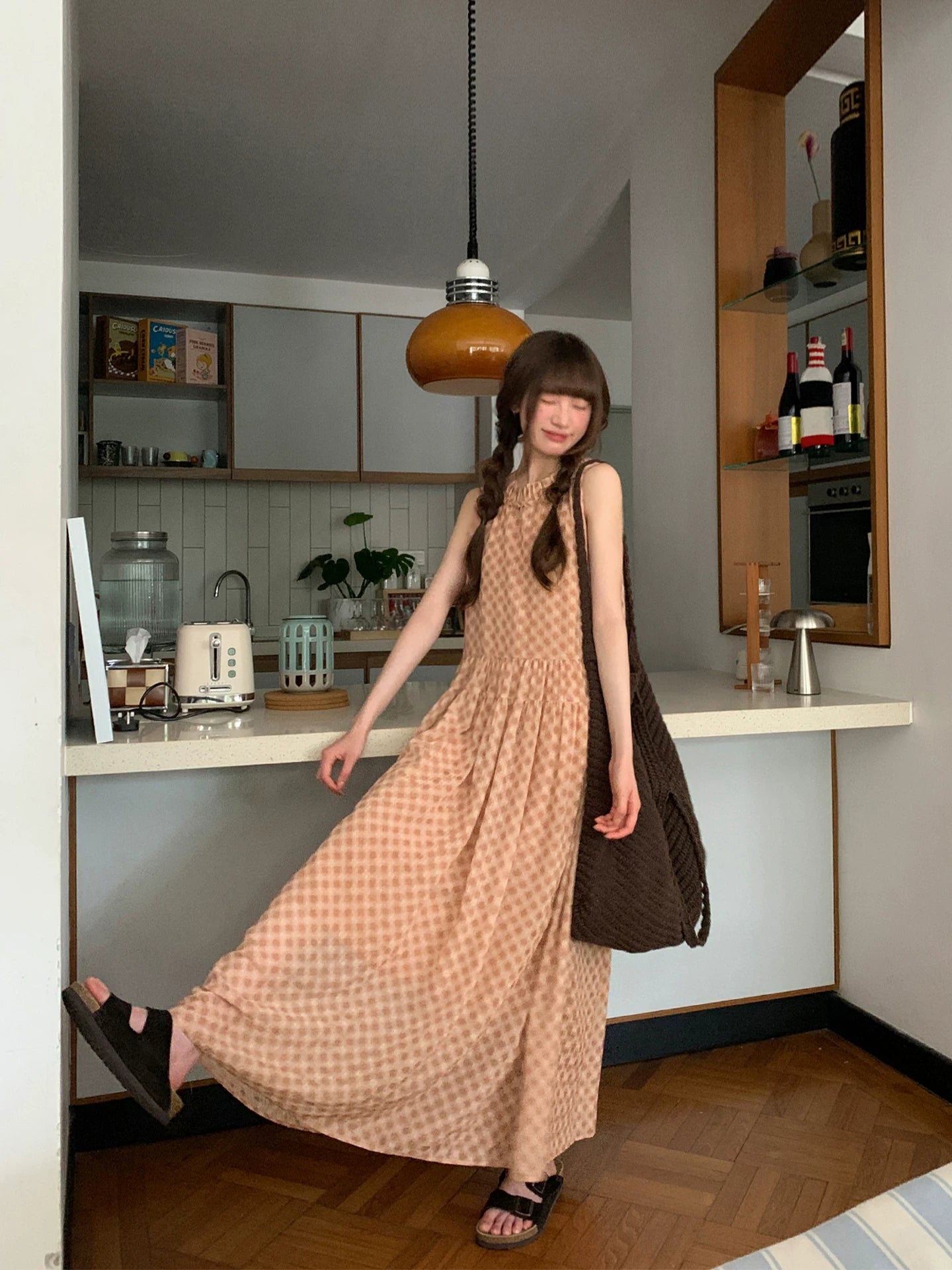 KANO Twill Flowing Dress