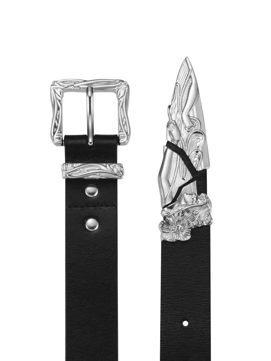 AMBSOM Three-dimensional Relief Premium Feeling Belt