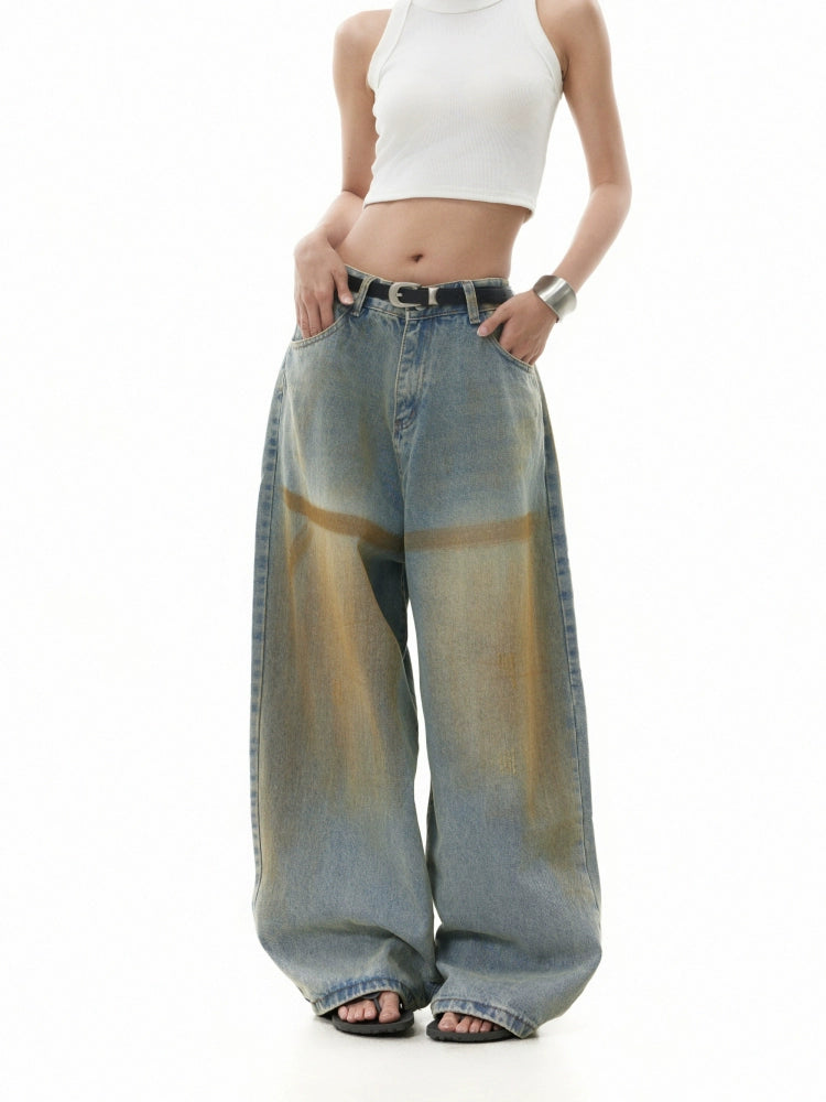 BTSG Retro Wash Scrub Rust Make Old Jeans