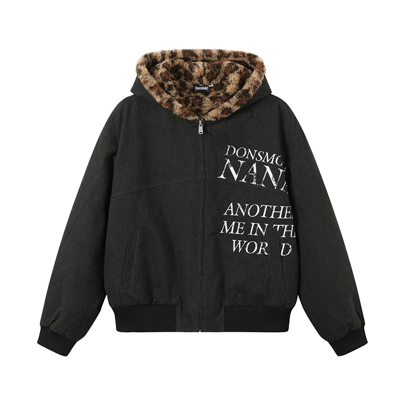 DONSMOKE Plush Thickened Loose Jacket