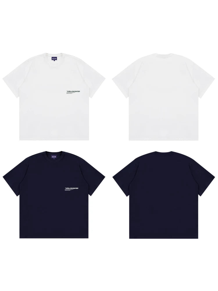 Loopsoon Casual Loose Round Neck Tee