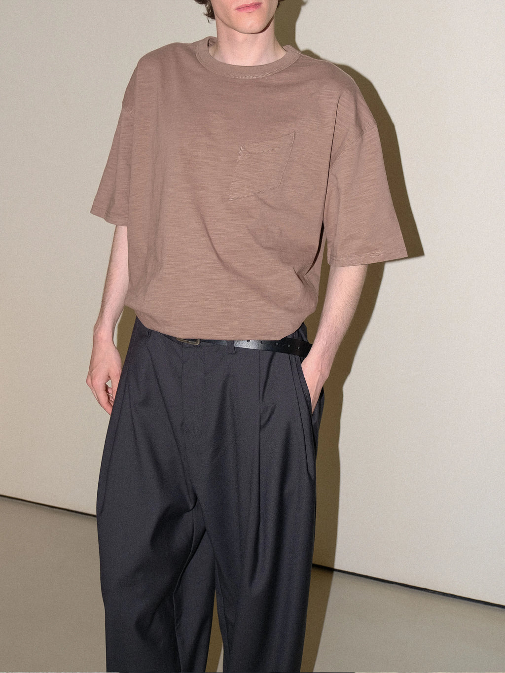 Anniehall Simple Casual Loose Tee