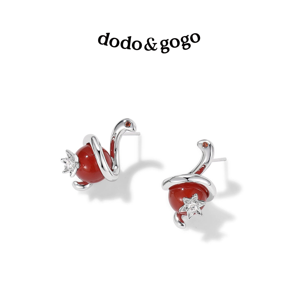DODOGOGO Spirit Snake Light Luxury Premium Earrings