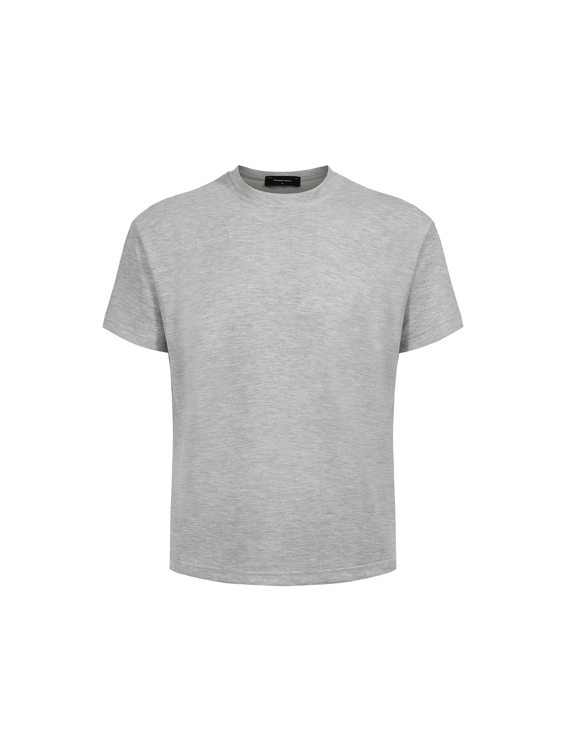 TERRAINCOGNITA Front Shoulder Cool High Elastic Round Neck Tee