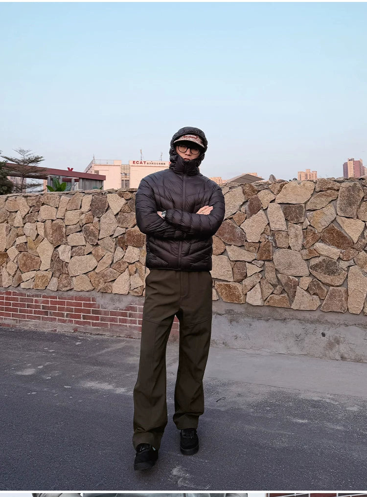 ZOZOFOREST Fleece Soft Shell Thermal Shock Pants