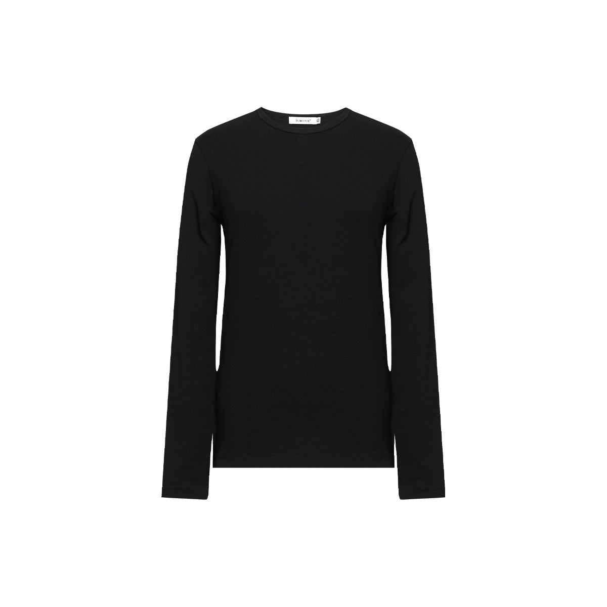 FUNKYFUN Solid Color Basic Long Sleeve