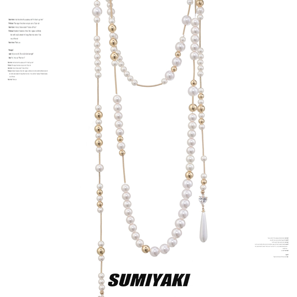 SUMIYAKI Broken Pearl Necklace