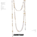 SUMIYAKI Broken Pearl Necklace