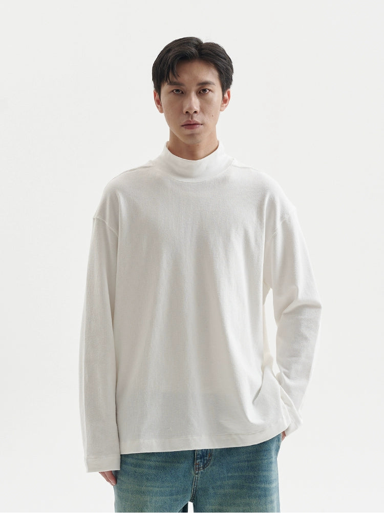 BUTTBILL Vintage Casual Simple Loose Long Sleeves