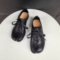 OQ Unfinished Ribbon Tabi Shoes