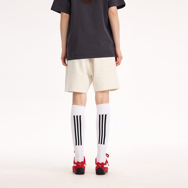 UNF 450g heavy old money wind silhouette terry Shorts