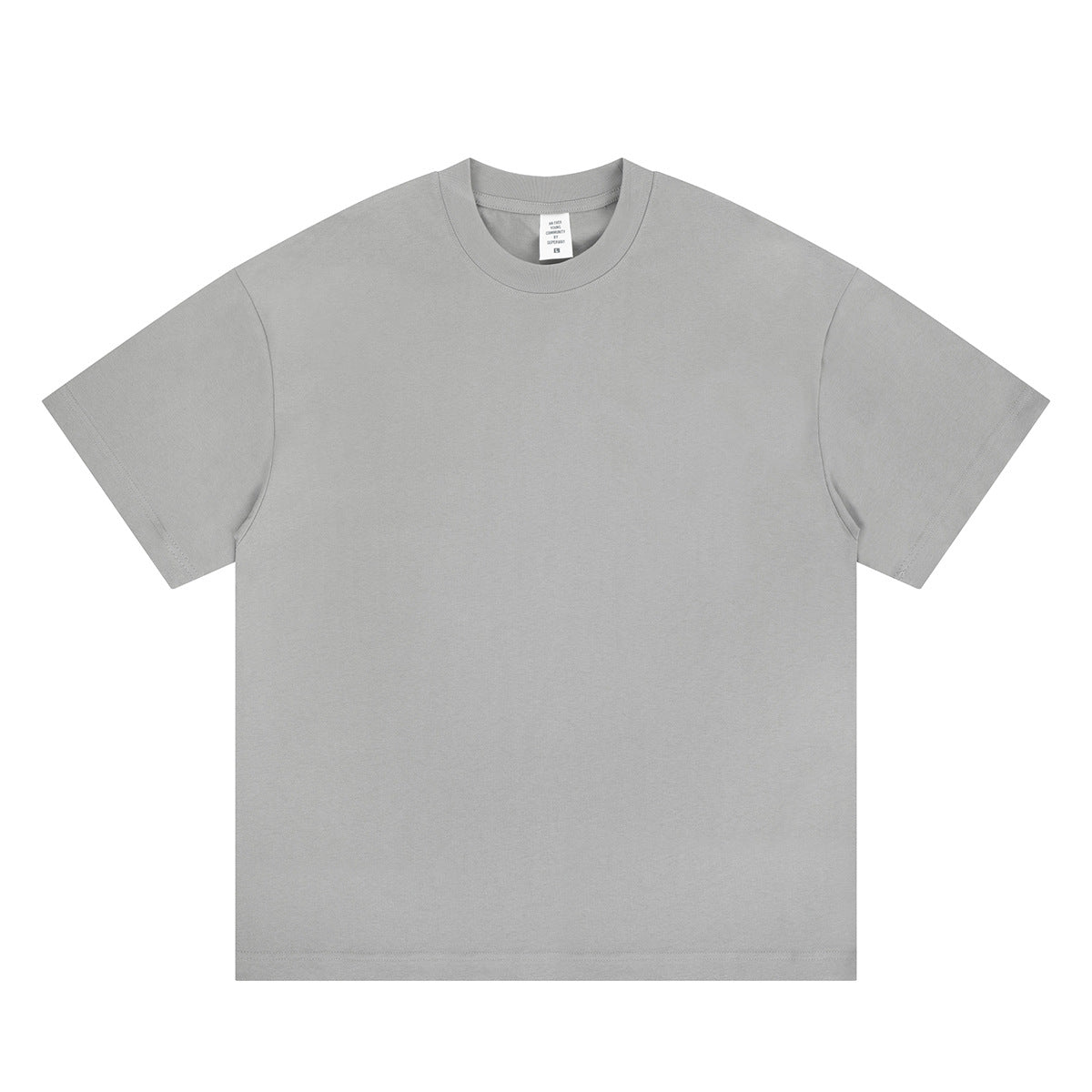SUPER WAY Loose Crew Neck Versatile Tee
