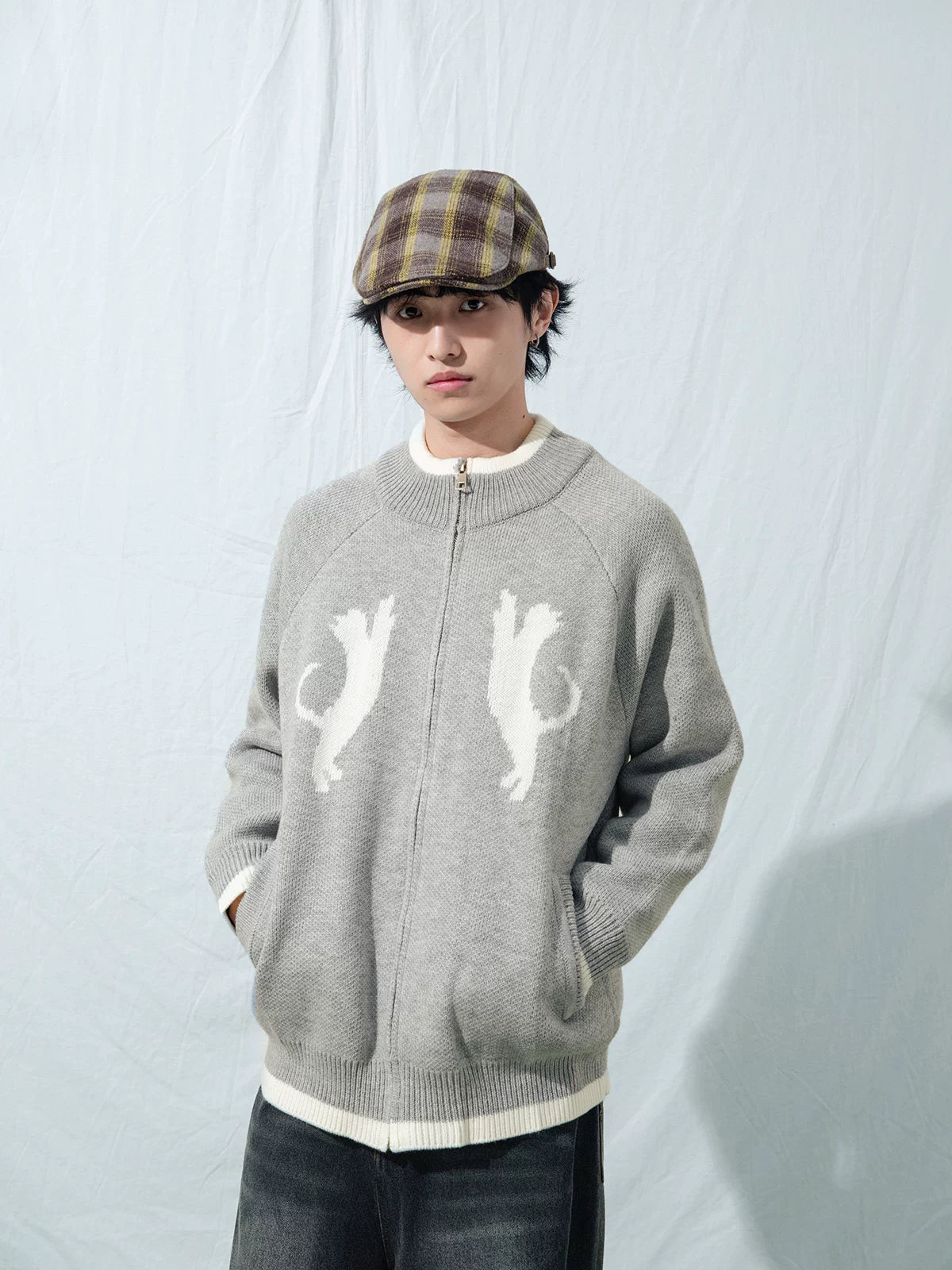 Mentmate Vintage Loose Versatile Knitted Sweater