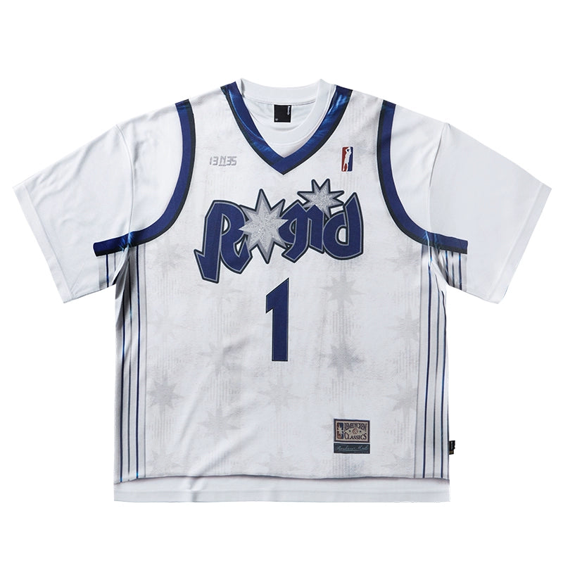 Remedy Magic McGrady digital printing loose jersey Tee