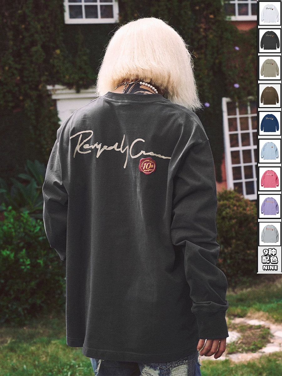 Remedy Classic Badge Long Sleeve Tee