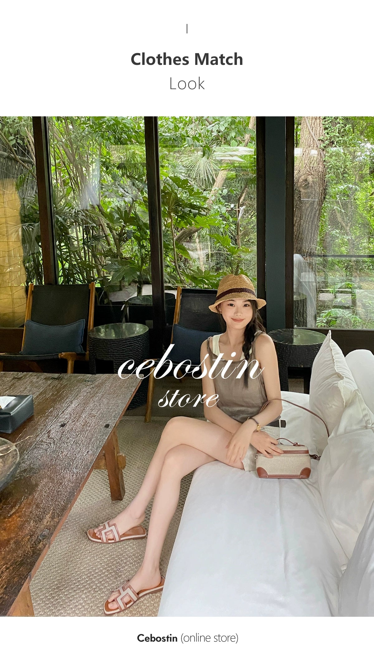 Cebostin Casual Versatile Flat Sandals