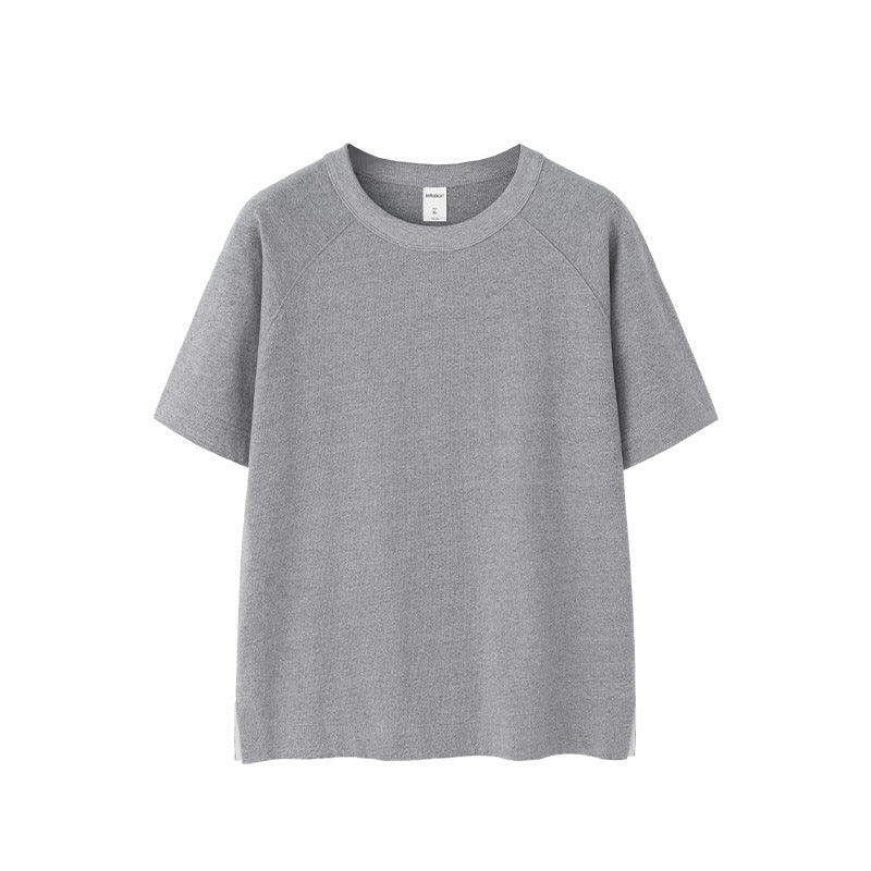 INF Heavy-duty hemp cotton shoulder-plugged Tee
