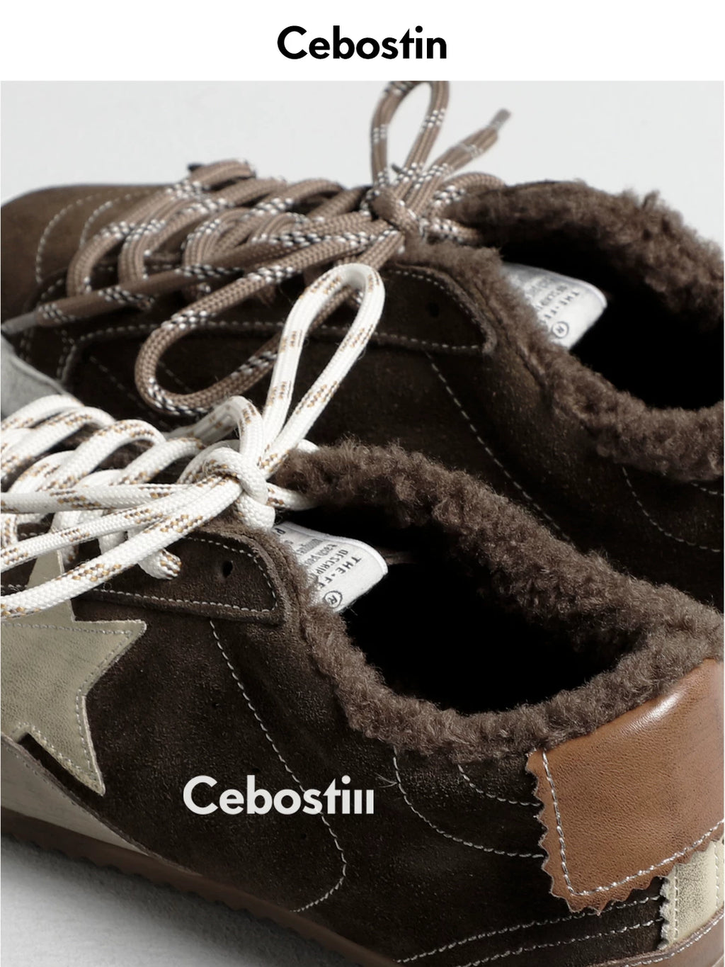 Cebostin Retro Old Velvet German Training Shoes