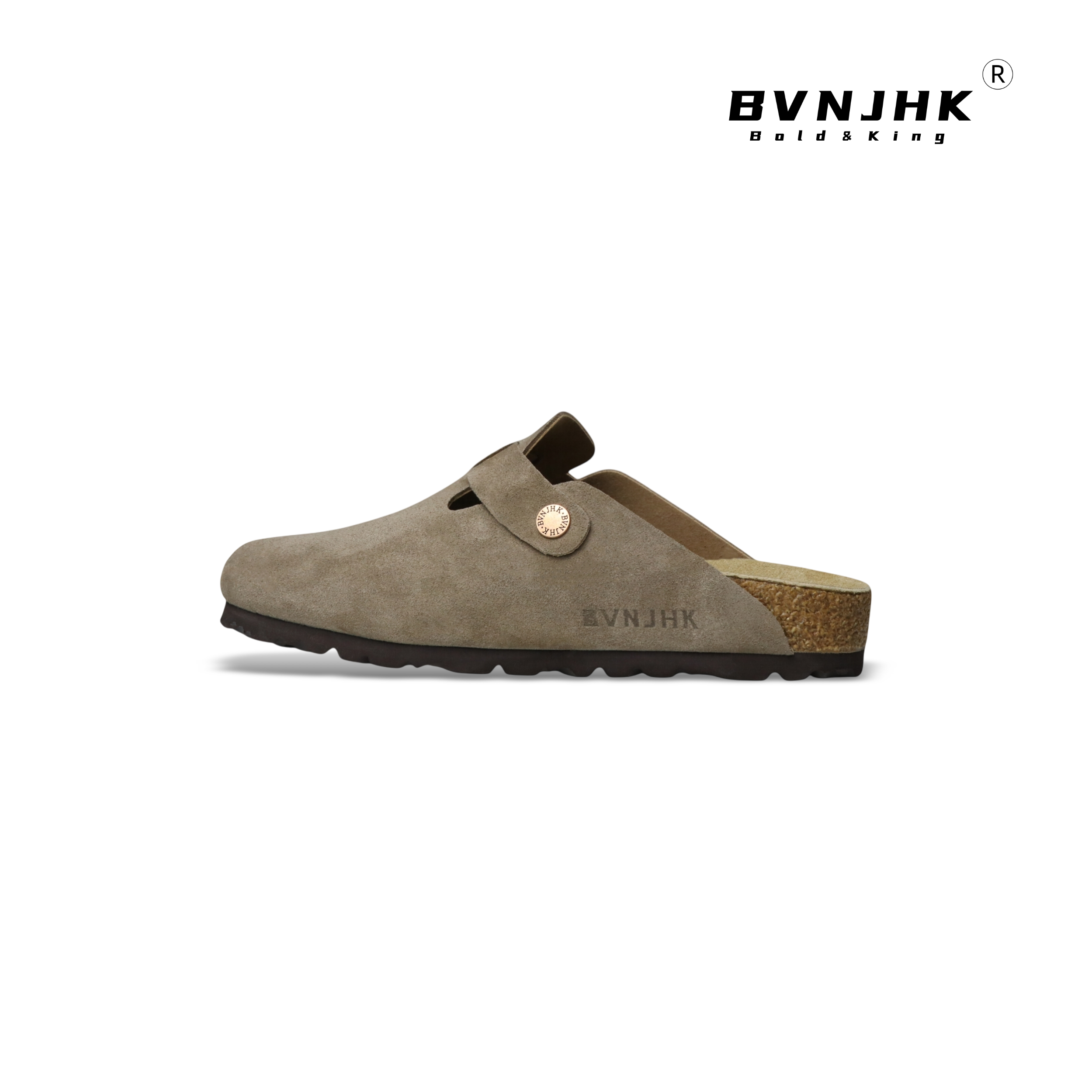 OQ X BVNJHK Grayish Green Clogs