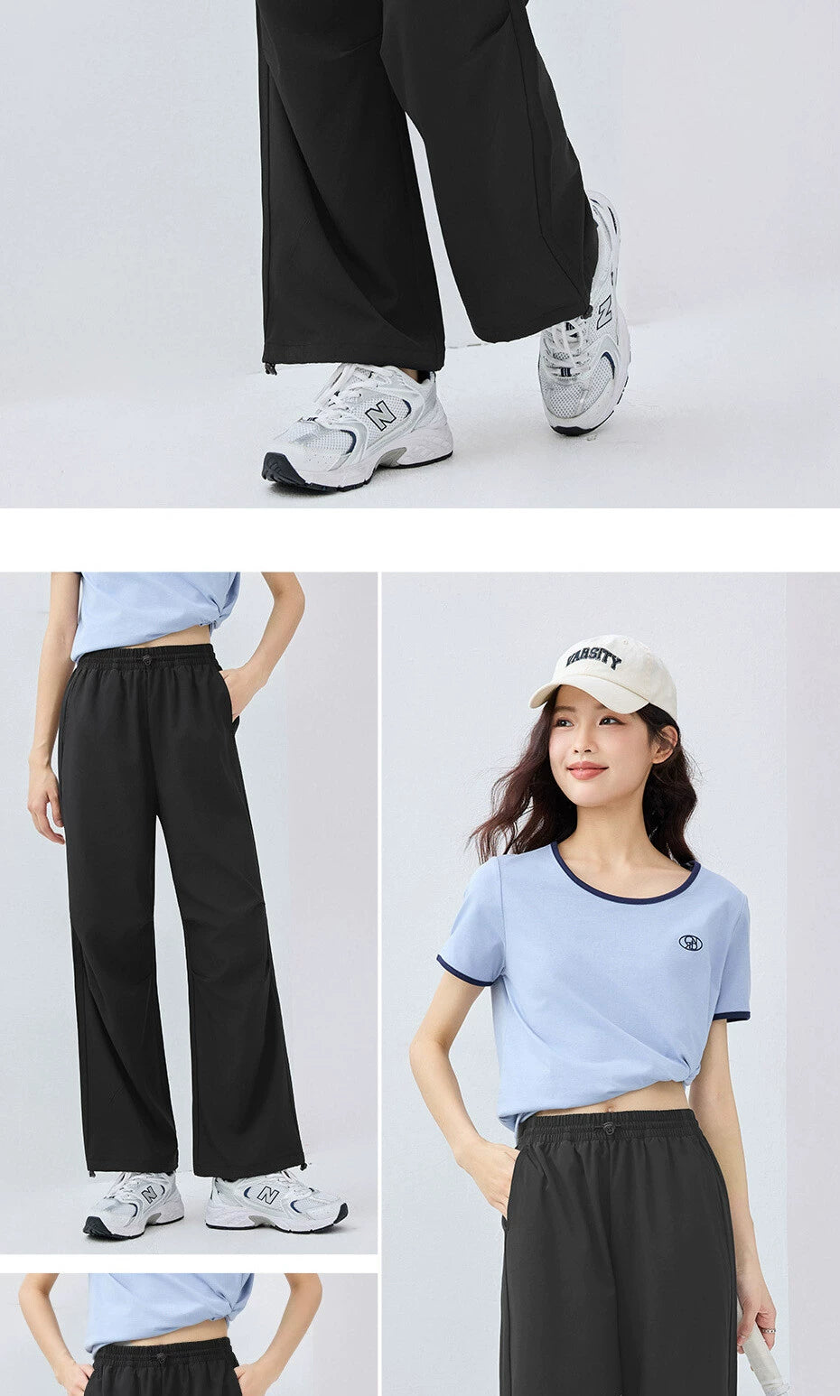 Giordano Pleated Elastic Waist Slacks