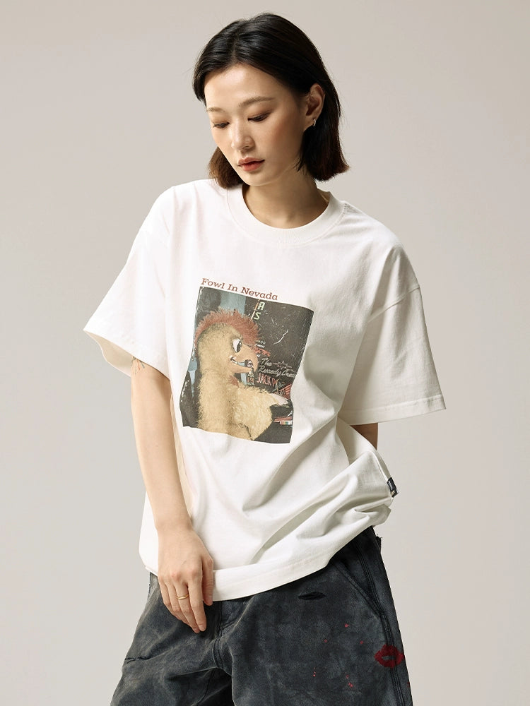 Remedy Chick Loose Crew Neck Tee