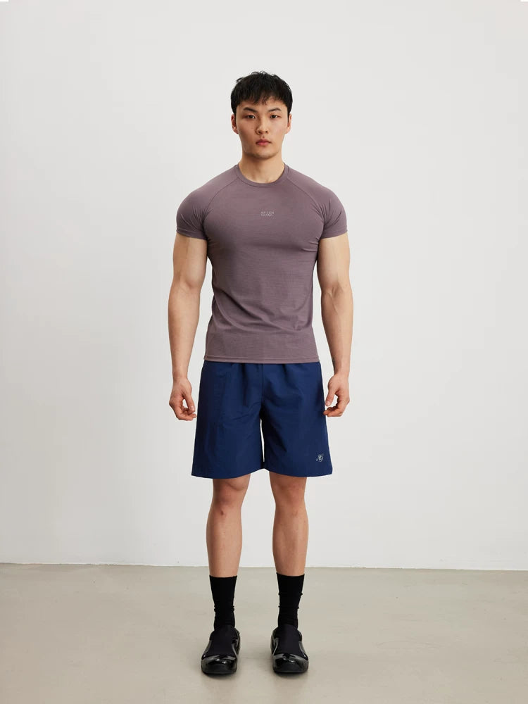 AFTERGLOW Perspiration Breathable Tight Sports TEE