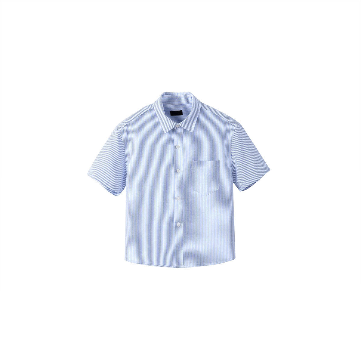 PLUS NO LOGO Striped Short Sleeve Shirt