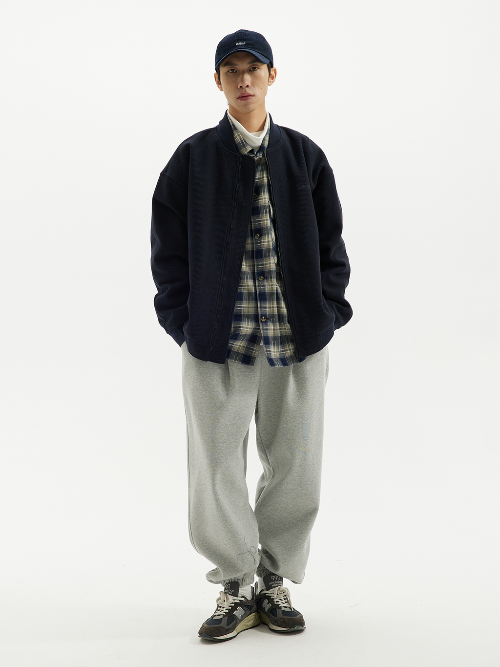 BUTTBILL Japanese baseball jersey knitted jacket