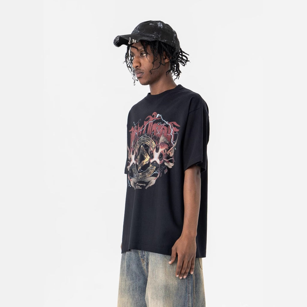 FORGIVNESS SUPER WAY Tide Brand Casual Loose Tee