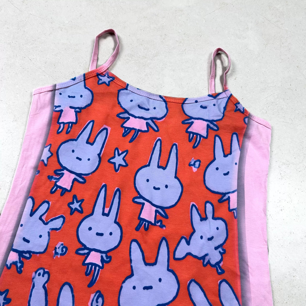 WEBBAR Faceu Rabbit Print Sling