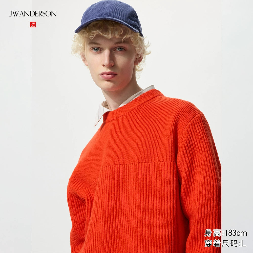 Uniqlo Crew Neck Long Sleeve Knitted Sweater