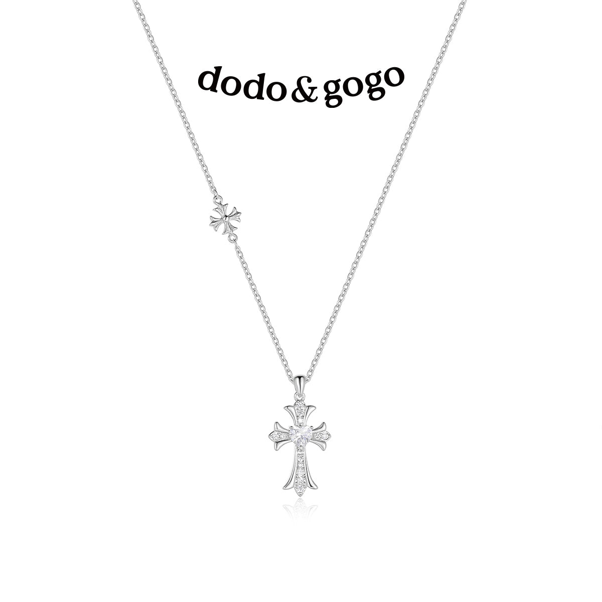 DODOGOGO Cross Simple Necklace