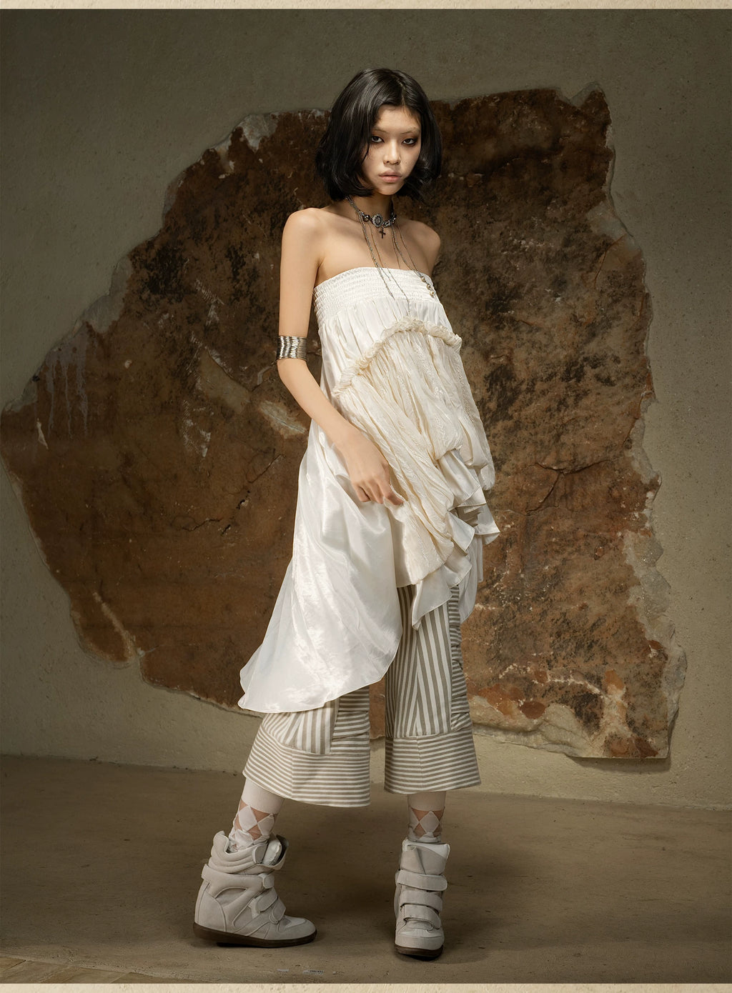 ARIADNAw Vintage Versatile Seven-Point Casual Pants