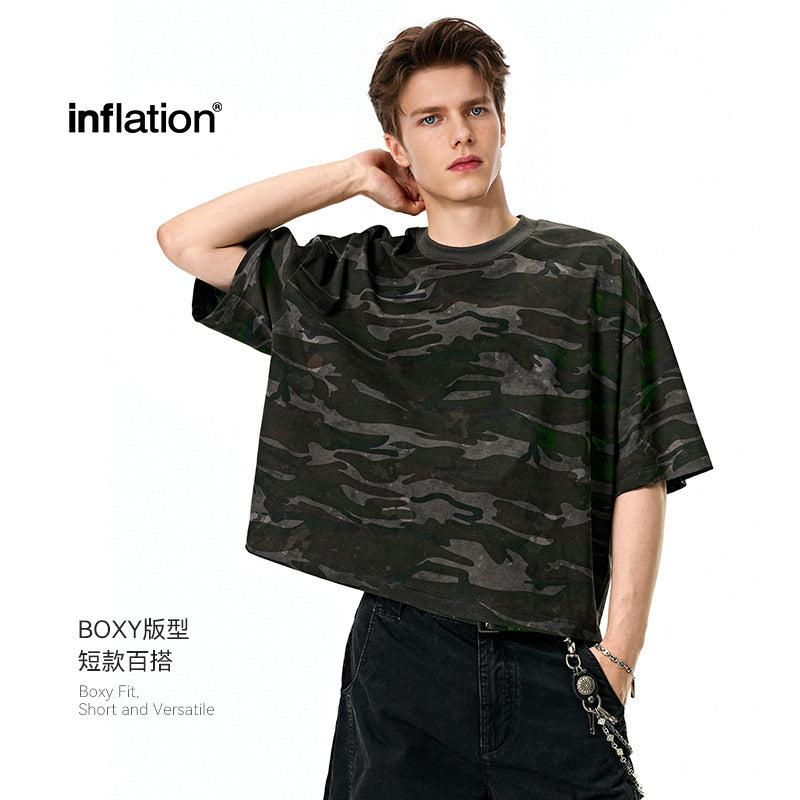 INF Boxy Camouflage Tee