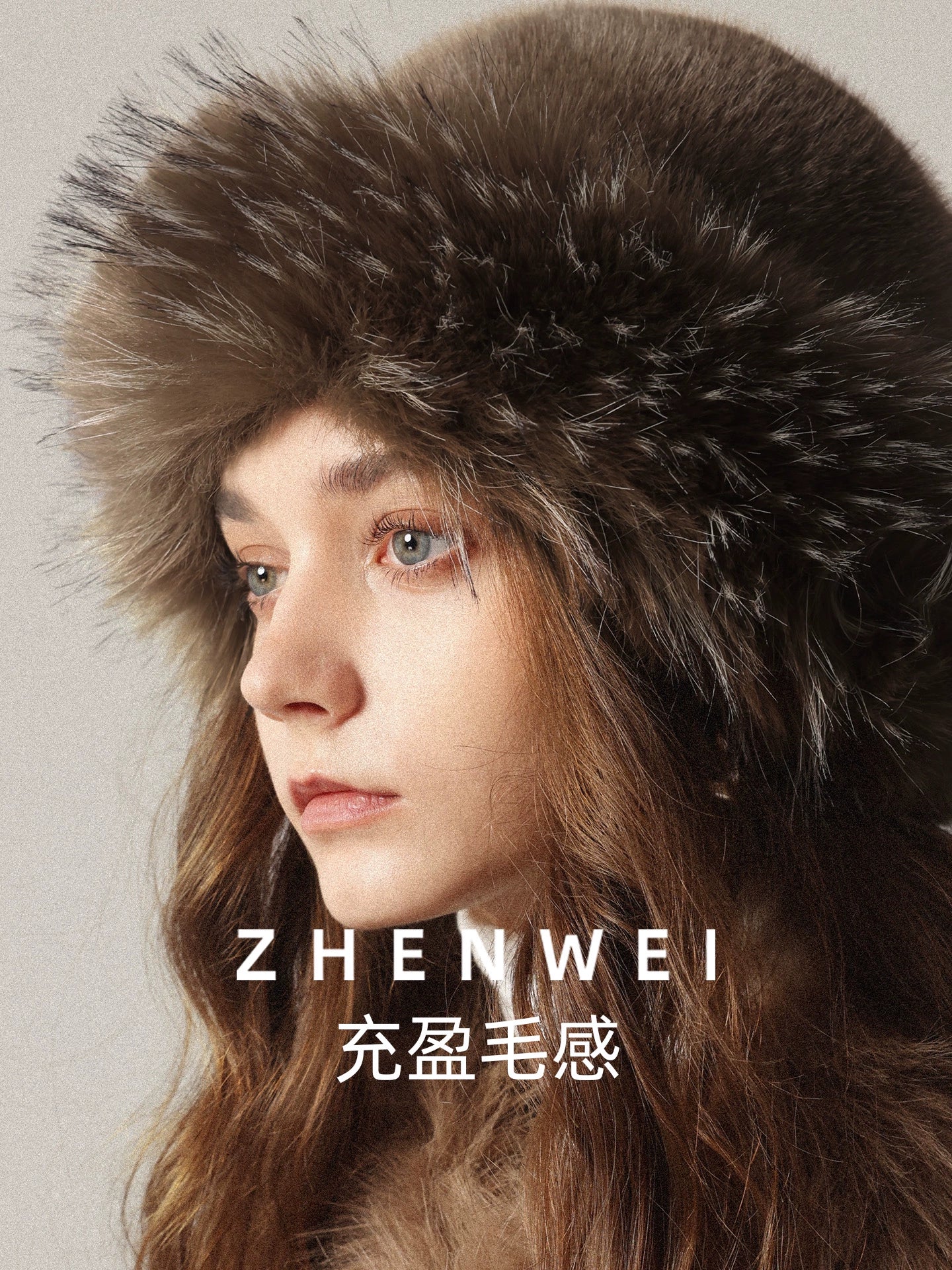 ZHENWEI Plush Bucket Hat