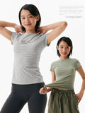 CryingCenter Cool Series Crew Neck Small Logo Fitness Tee