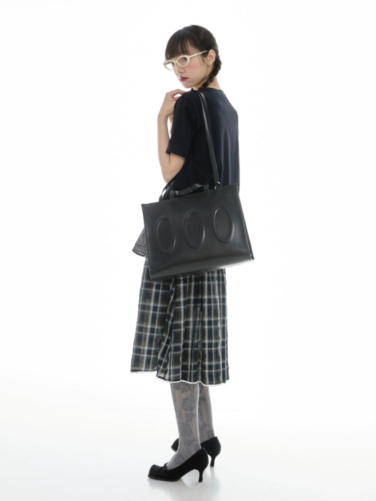 DirtySix Cowhide Shoulder Messenger Bag