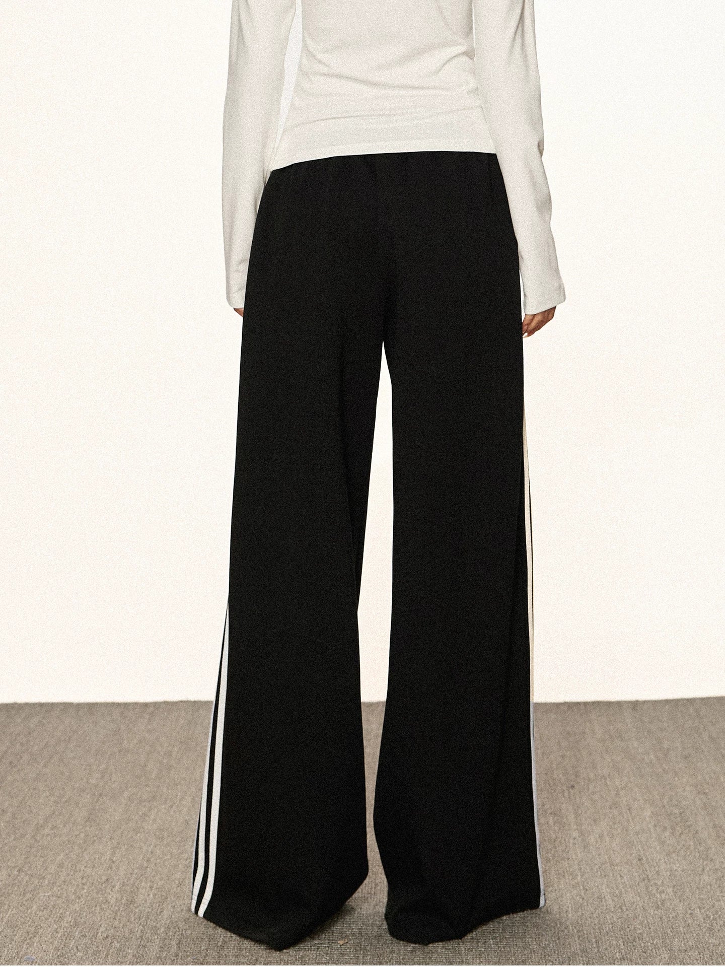 Cherry Melody | 420g Heavyweight Vintage Side Stripe Track Pants