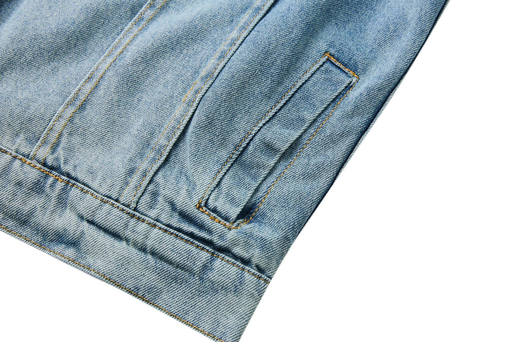 EME Plaid Vintage Premium Denim Jacket