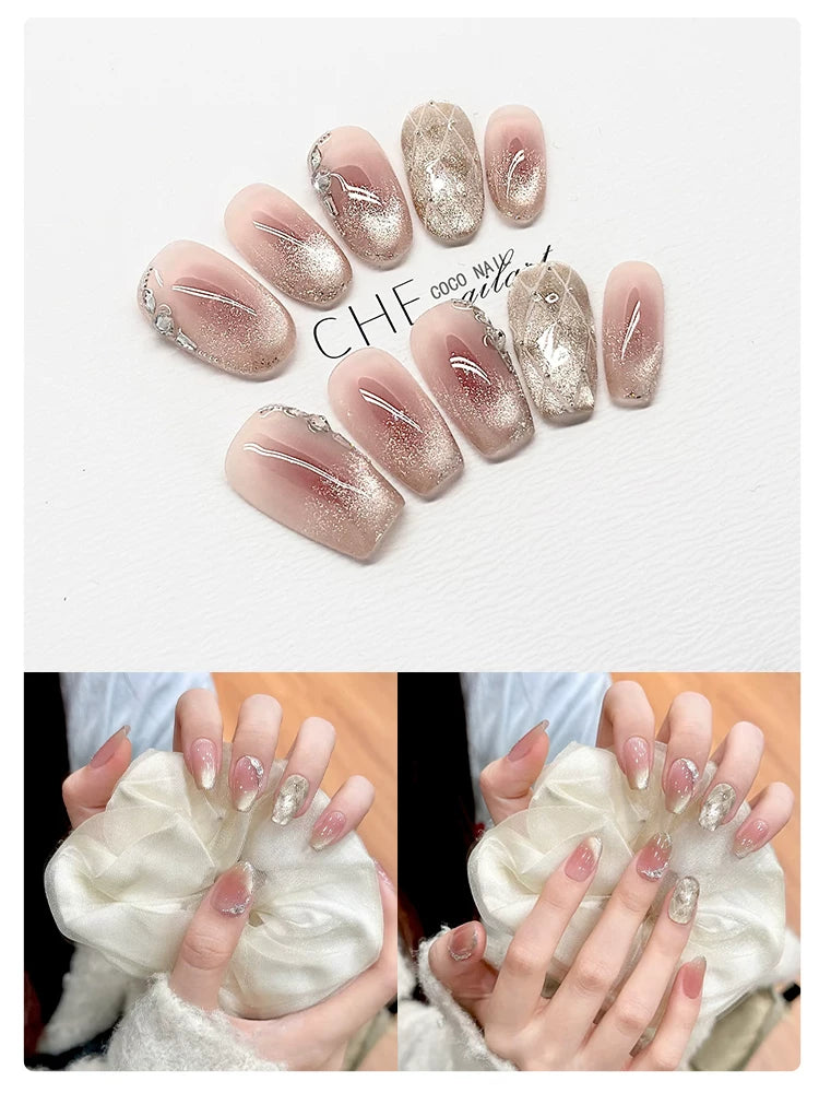 CoCo Handmade Blush Ombre Short Nails