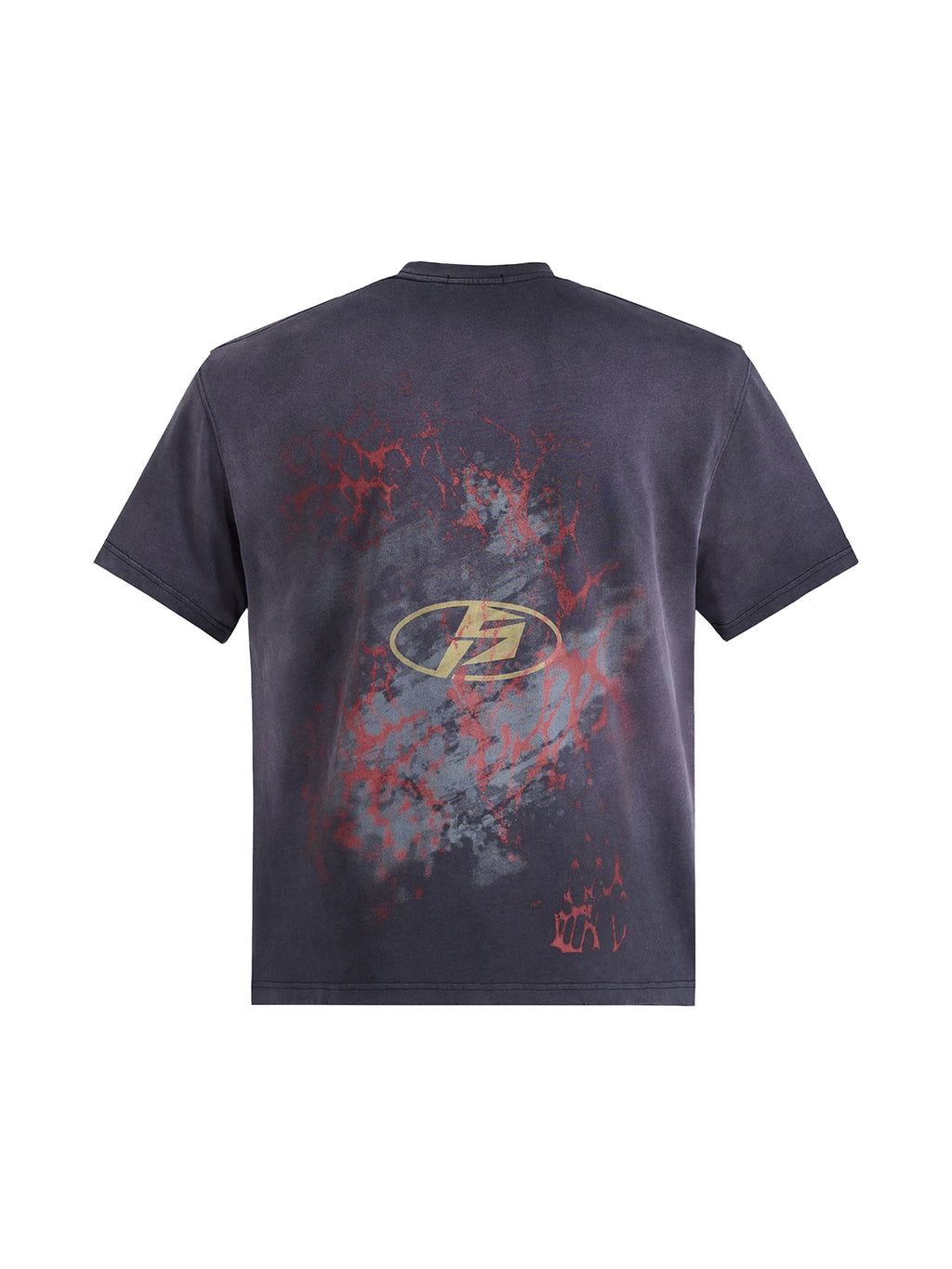 PEOPLESENSE Retro Contrasting Casual Tee