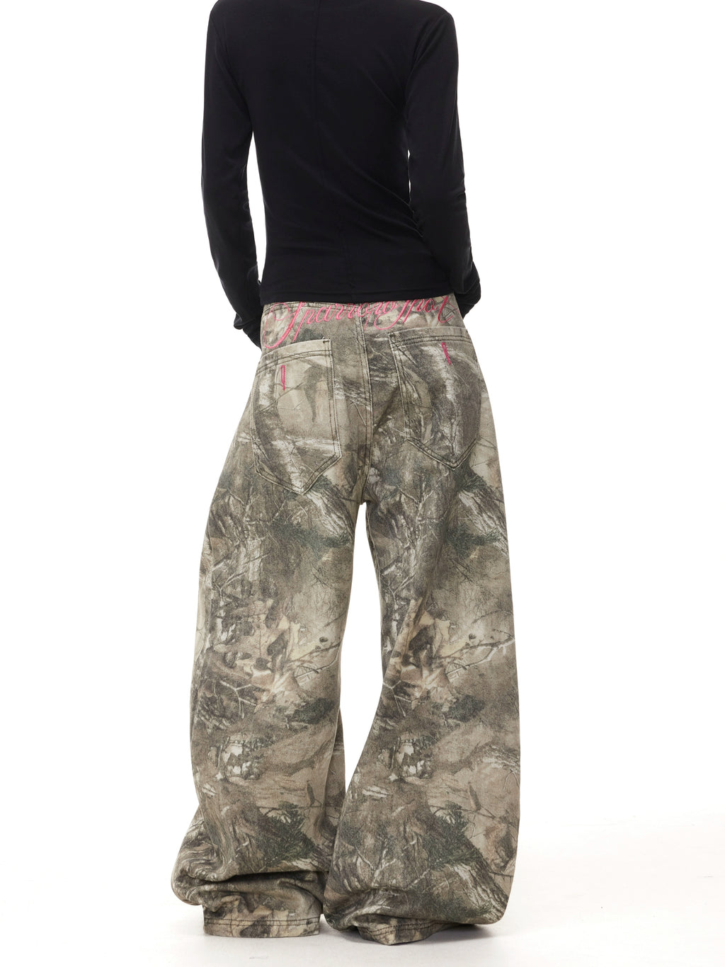 BTSG Embroidered Branch Camouflage Overalls